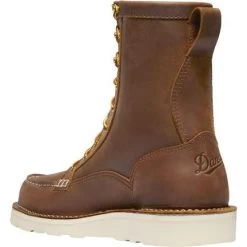 Danner Men's Bull Run 8" Steel Toe USA Made Wedge Work Boot - 15542 -Danner Shop 15542 M