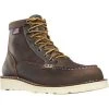 Danner Women's Bull Run 6" ST Moc Toe Wedge Work Boot - Brown - 15576 -Danner Shop 15576
