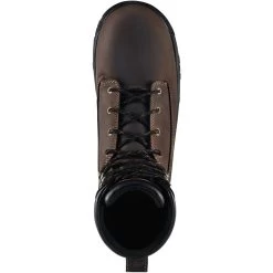 Danner Men's Riverside 8" Plain Toe WP Lace Up Work Boot - Brown - 19457 -Danner Shop 19457 T