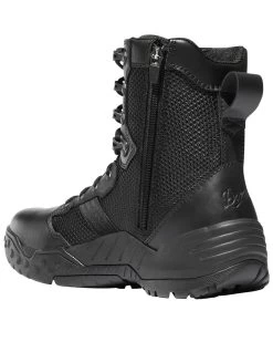 Danner Men's Scorch Side Zip 8" Boots - Round Toe -Danner Shop 2000244697 001 BK