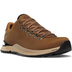 Danner Women's Mountain Overlook 3" WP Work Shoe -Monk's Robe- 31791 -Danner Shop 31791 BrownOrangeFlec