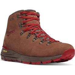Danner Women's Mountain 600 4.5" WP Hiking Boot - Brown/Red - 62245