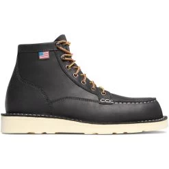 Danner Men's Bull Run USA Made 6" Moc Soft Toe Work Boot Black 15568 11 Danner Men's Bull Run USA Made 6" Moc Soft Toe Work Boot Black 15568 -Danner Shop danner mens bull run usa made 6 moc soft toe work boot black 15568 5