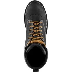 Danner Men's Logger Soft Toe WP Work Boot - Black - 15431 -Danner Shop danner mens logger soft toe wp work boot black 15431 4