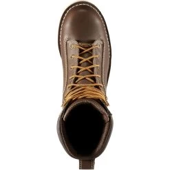 Danner Men's Quarry USA Made 8" Soft Toe Wedge WP Work Boot 17327 -Danner Shop danner mens quarry usa made 8 soft toe wedge wp work boot 17327 4
