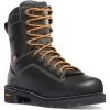 Danner Men's Quarry USA Made 8" Soft Toe WP Work Boot - Black - 17309 -Danner Shop danner mens quarry usa made 8 soft toe wp work boot black 17309
